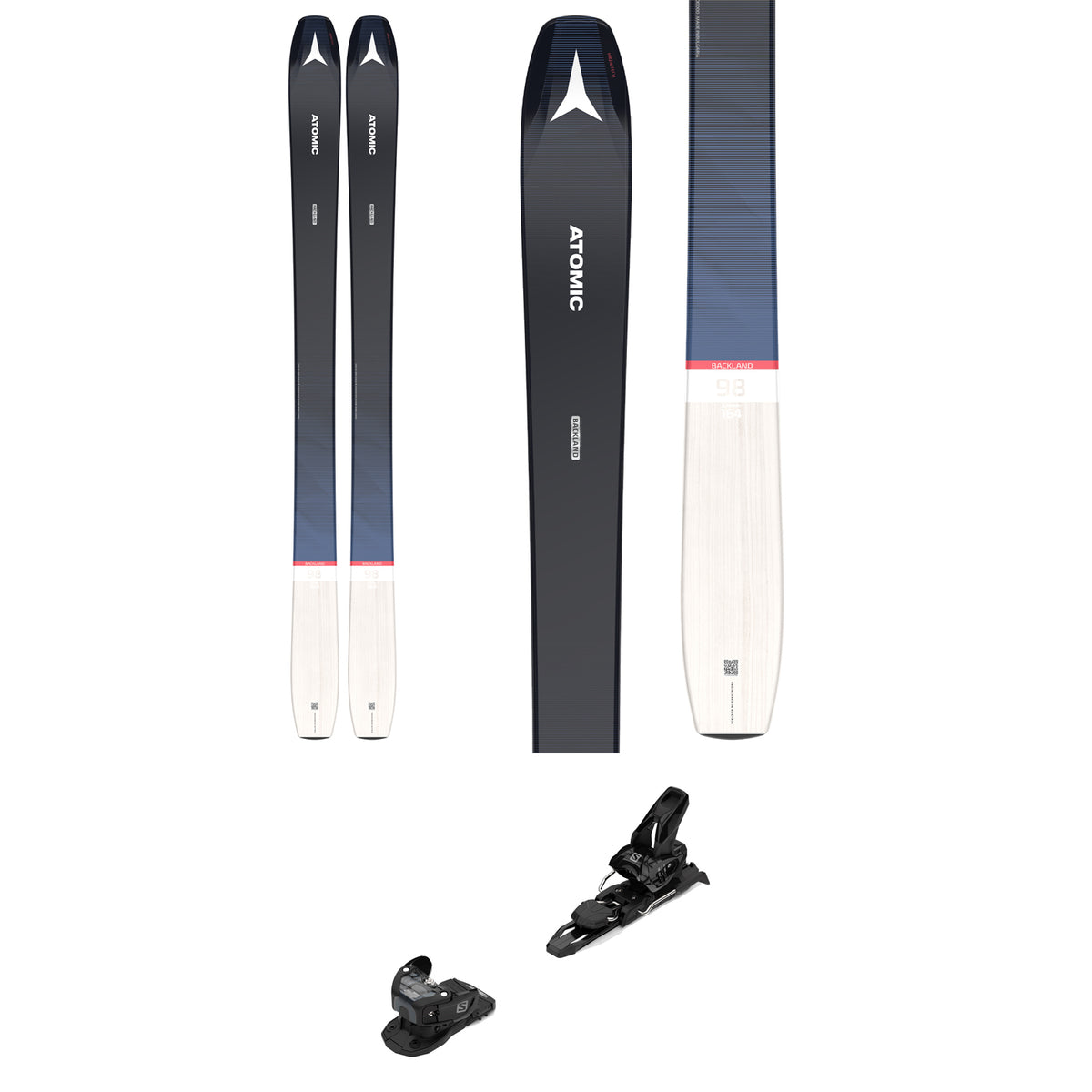 Atomic Backland 98 Skis + Salomon Warden 11 Demo Ski Bindings - Women's