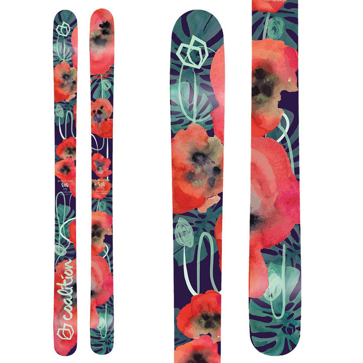 Coalition Snow SOS Skis + Salomon Warden 11 Demo Bindings - Women's 2022