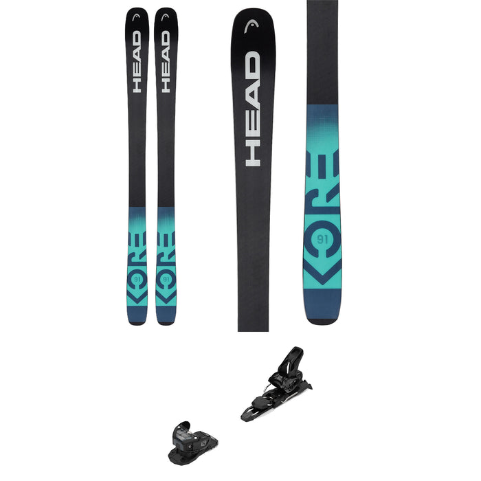 Head Kore 91 Skis + Salomon Warden 11 Demo Bindings - Women's 2022