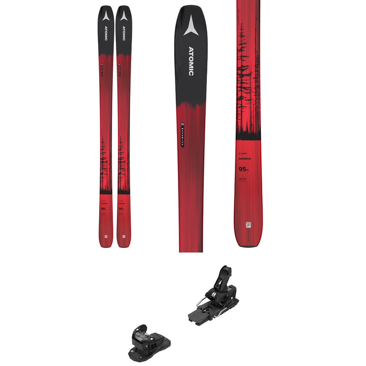 Atomic Maverick 95 Ti Skis + Armada Warden 13 Demo Bindings 2022