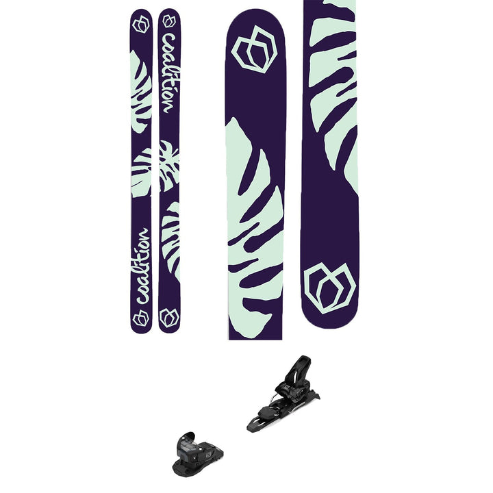 Coalition Snow SOS Skis + Salomon Warden 11 Demo Bindings - Women's 2022