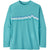 Patagonia Capilene® Cool Daily Long-Sleeve T-Shirt - Boys' Ridge Rise Stripe: Iggy Blue X-Dye