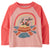 Patagonia Cap Cool Daily Crew - Toddlers' Tortoise Isle: Flamingo Pink X-Dye