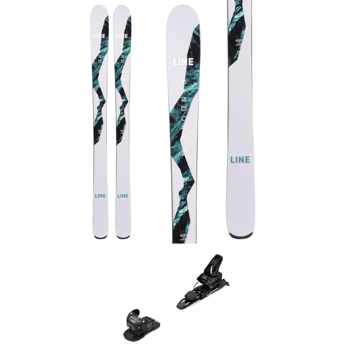 Line Skis Pandora 94 Skis + Salomon Warden 11 Demo Bindings - Women's 2022