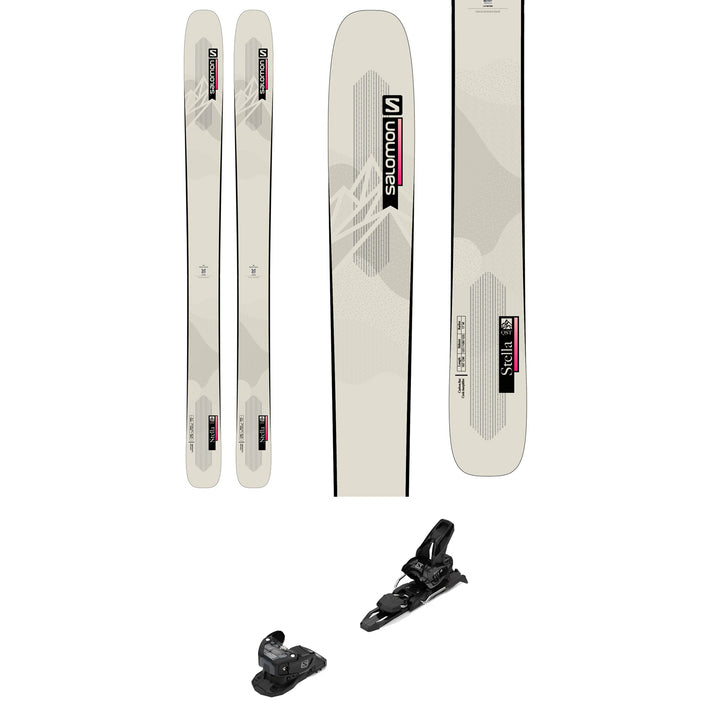 Salomon QST Stella 106 Skis + Salomon Warden 11 Demo Bindings - Women's 2022
