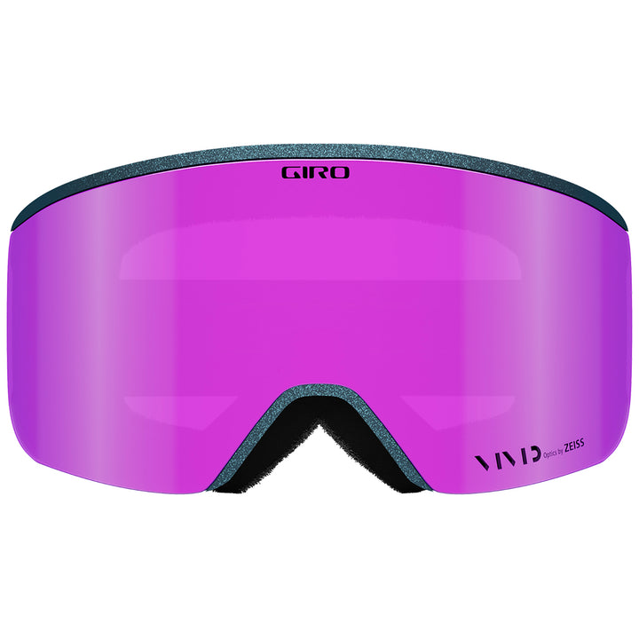 Giro Ella Goggles - Women's Ano Harbor Blue Adventure Grid/Vivid Pink+Vivid Infared