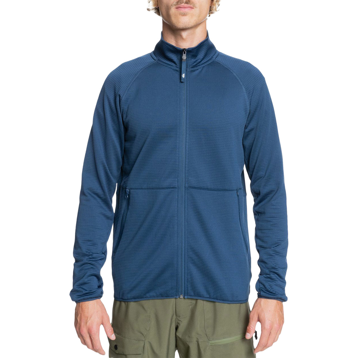 Quiksilver Steep Point Full Zip Fleece - Men's Insignia Blue