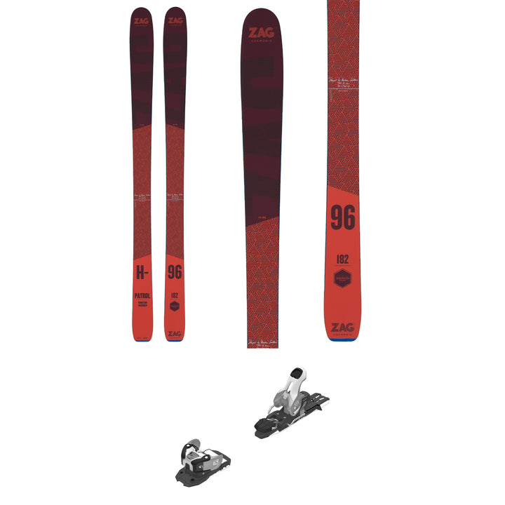 ZAG H-96 Skis + Salomon Warden 11 Demo Bindings 2022