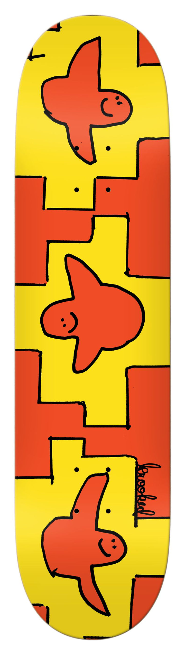 Krooked Pricepoint Trio 8.06 Skateboard Deck