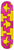 Krooked Pricepoint Trio 8.38 Skateboard Deck