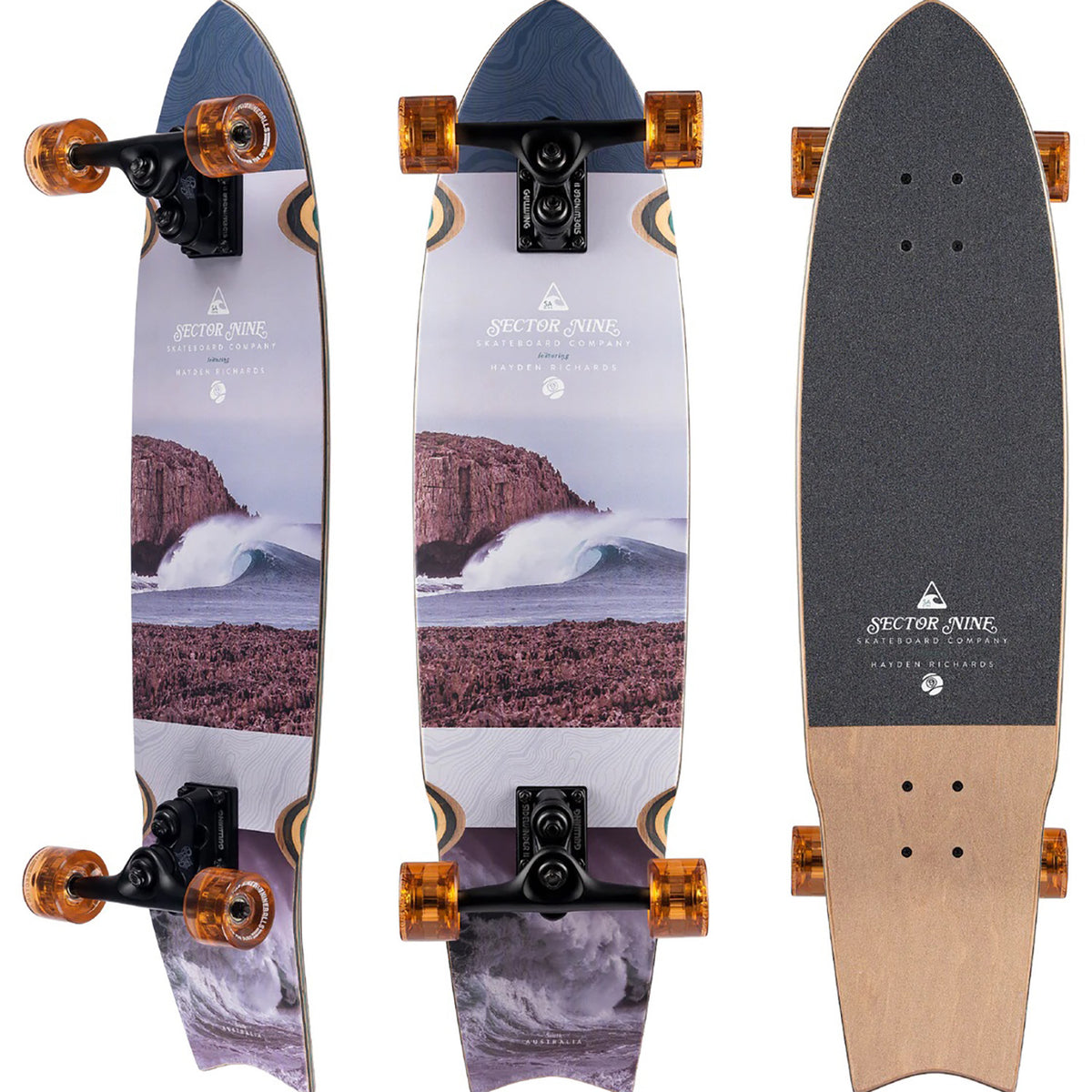 Sector 9 Unagi Rips Longboard Complete