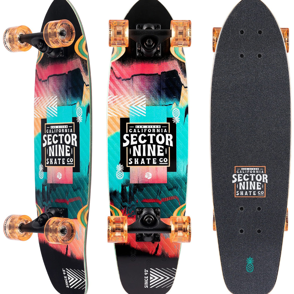 Sector 9 Hopper Hoopla Cruiser Skateboard Complete