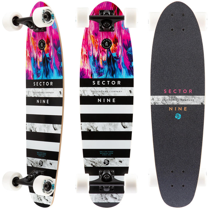 Sector 9 Splash Snapback Cruiser Skateboard Complete