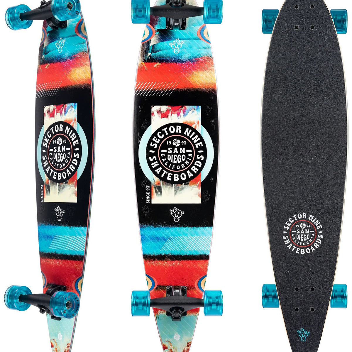 Sector 9 Ledger Fiesta Longboard Complete
