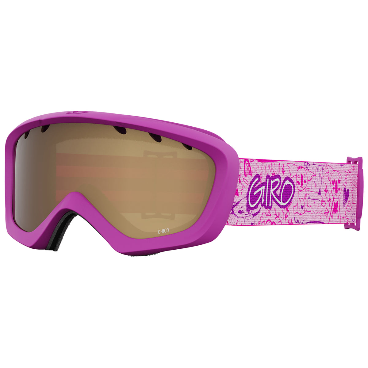Giro Chico Goggles - Little Kids' Purple Koala/AR40