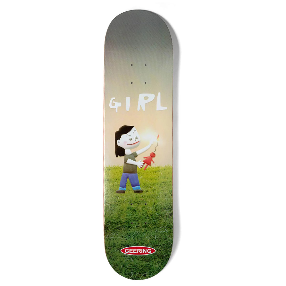 Girl Geering One Off 8.25 Skateboard Deck