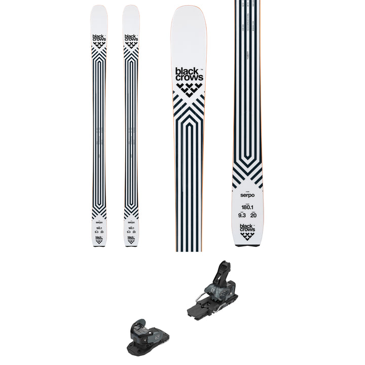 Black Crows Serpo Skis + Salomon Warden 13 Demo Bindings 2022