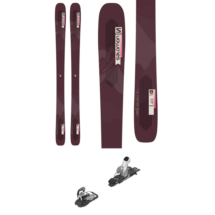 Salomon QST Lux 92 Skis + Salomon Warden 11 Demo Bindings - Women's 2022