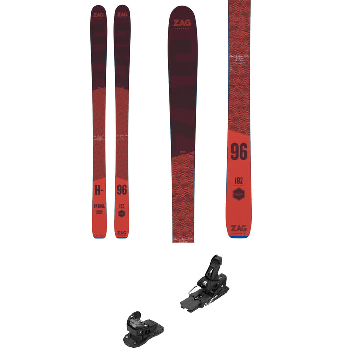 ZAG H-96 Skis + Armada Warden 13 Demo Bindings 2022