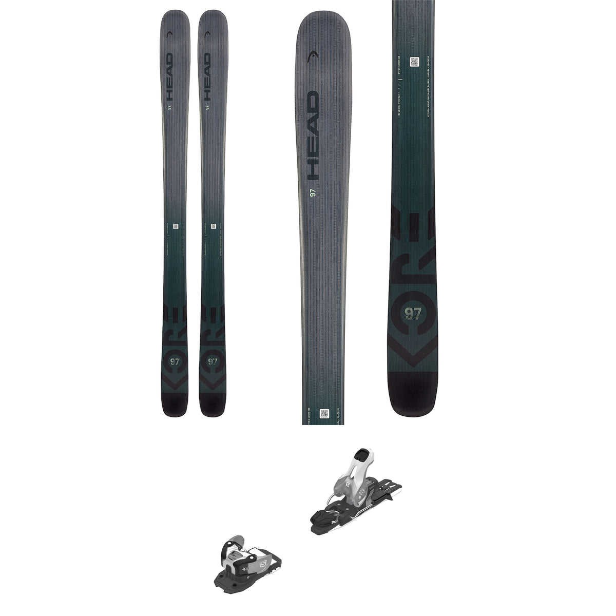 Head Kore 97 Skis + Salomon Warden 11 Demo Bindings - Women's 2022