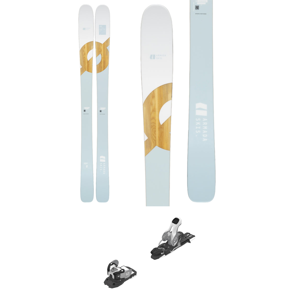 Armada Stranger Skis + Salomon Warden 11 Demo Bindings 2022