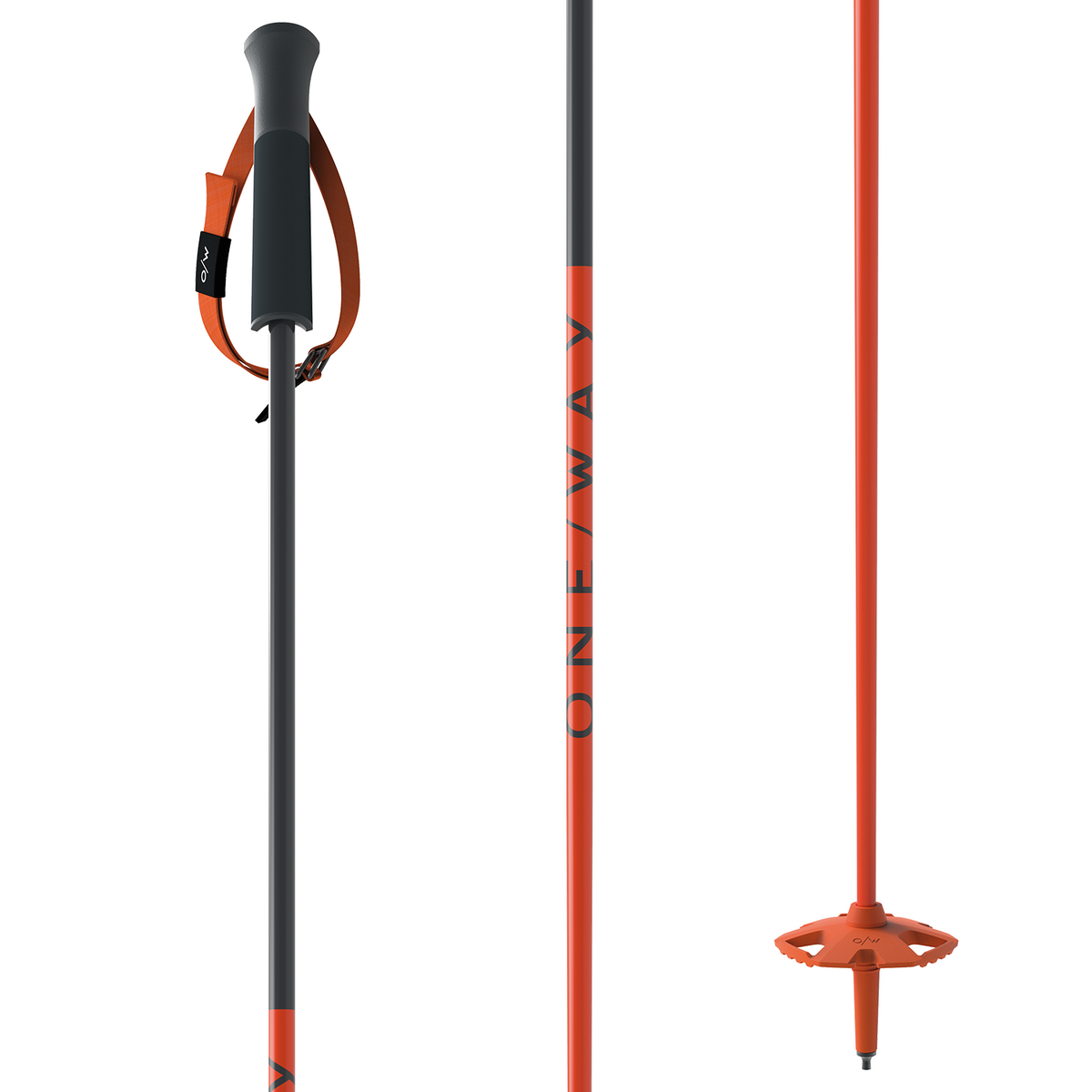 ONE/WAY FR 13 Comp Ski Poles 2023 Flame