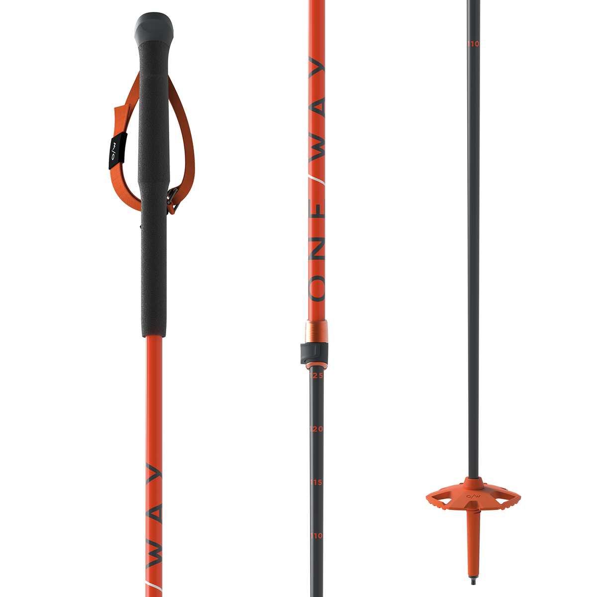 ONE/WAY TR Vario Adjustable Ski Poles 2023