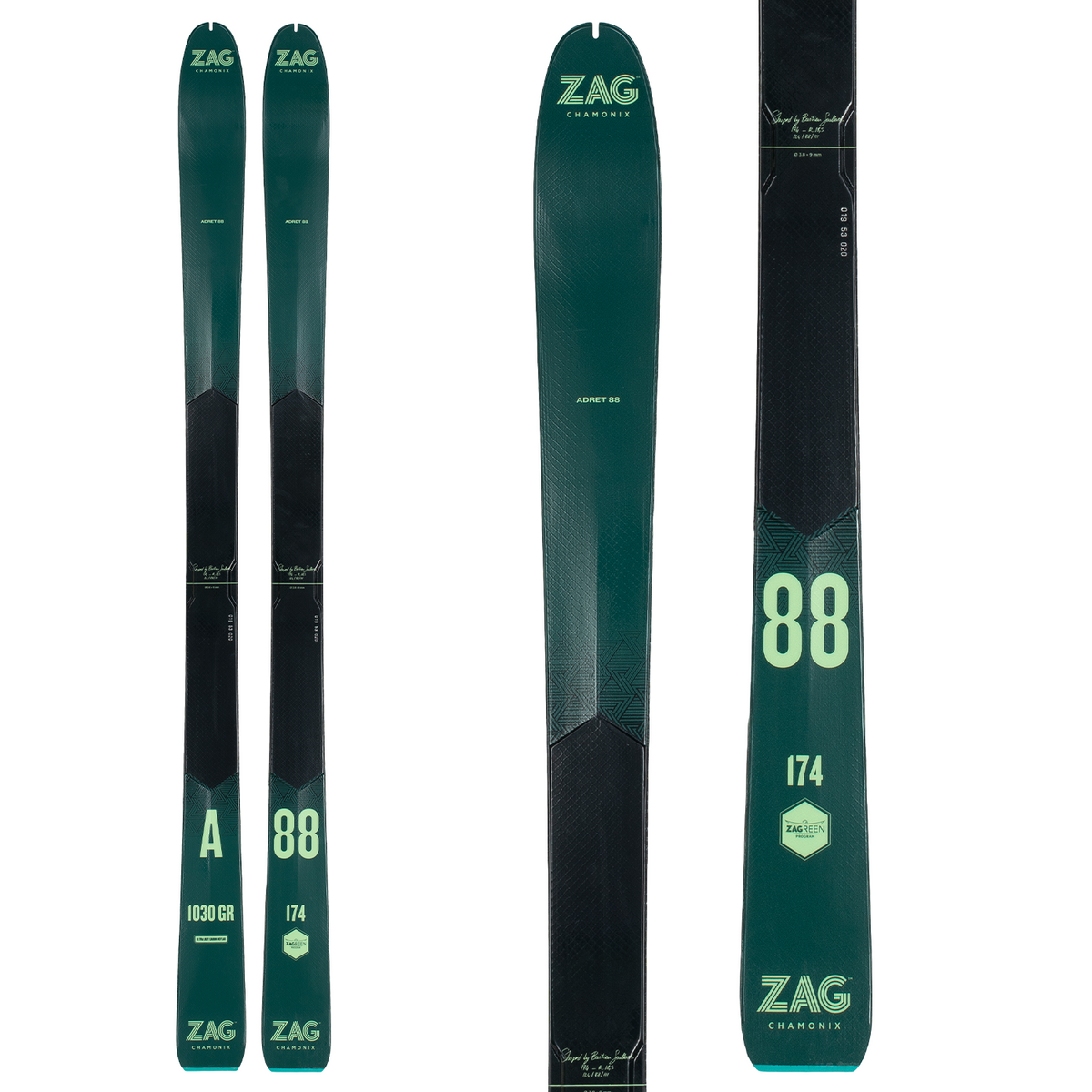 ZAG Adret 88 Skis 2022