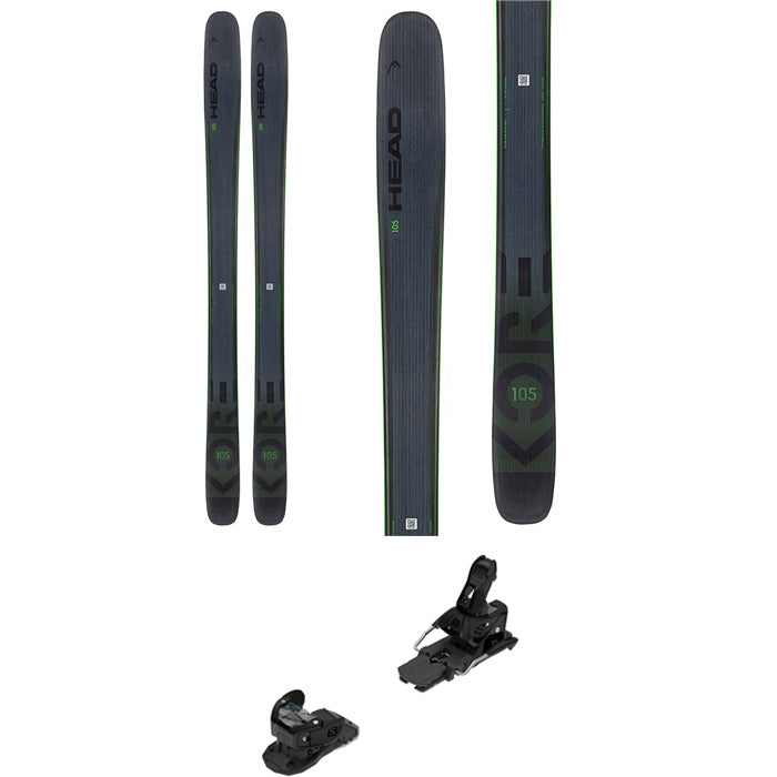 Head Kore 105 Skis + Salomon Warden 13 Demo Bindings 2022