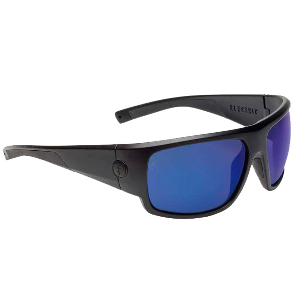Electric Mahi Sunglasses Matte Black/Blue Polarized Pro
