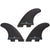 FCS II Performer PG Large Tri Fin Set Black