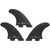 FCS II Performer PG Medium Tri Fin Set Black