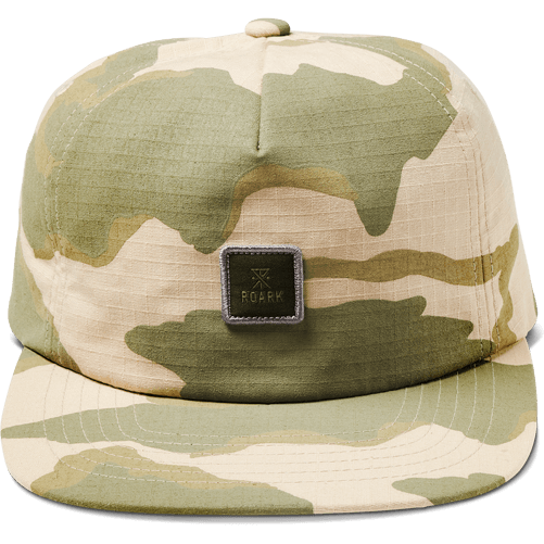 Roark Safecamp 5 Panel Hat Desert Camo
