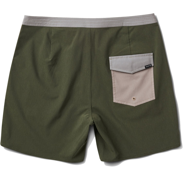 Roark Chiller Zocalo Boardshorts - Men's Dark Military