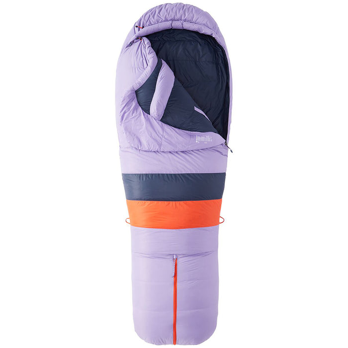 Marmot Teton Sleeping Bag - Women's Paisley Purple/Arctic Navy