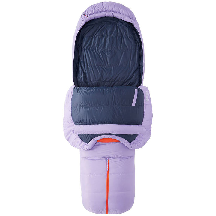 Marmot Teton Sleeping Bag - Women's Paisley Purple/Arctic Navy