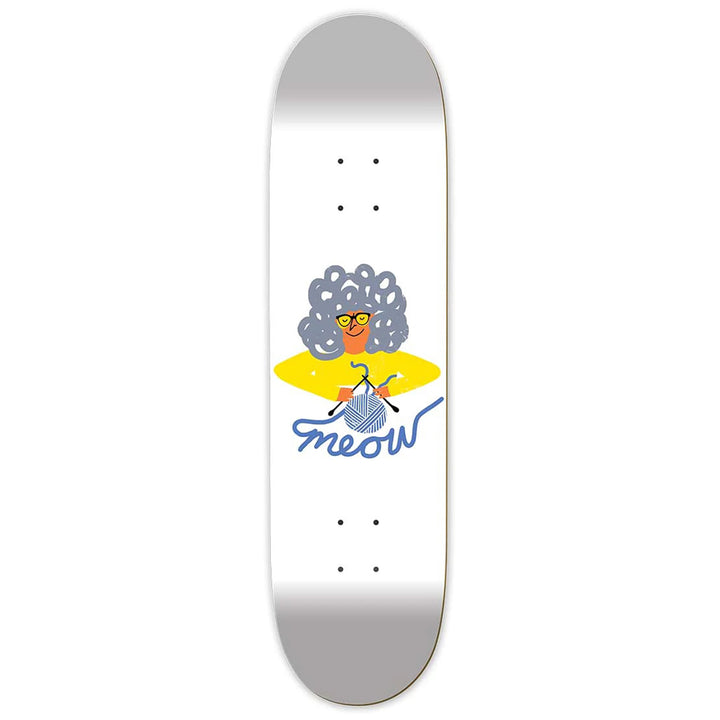 Meow Grandma 8.25 Skateboard Deck