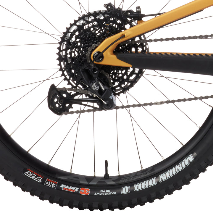 Santa Cruz Bicycles Bronson C R Complete Mountain Bike 2022 Paydirt Gold