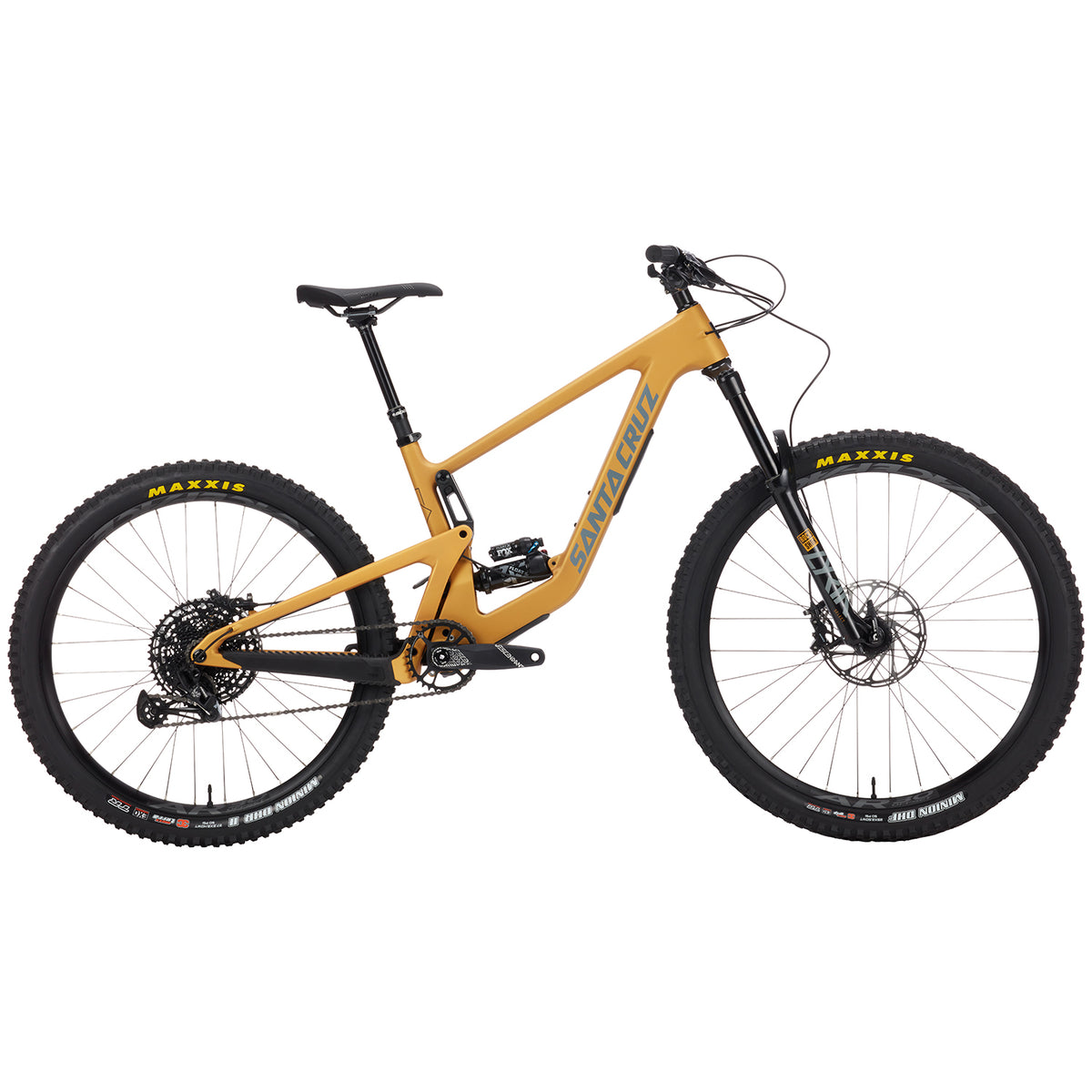 Santa Cruz Bicycles Bronson C R Complete Mountain Bike 2022 Paydirt Gold