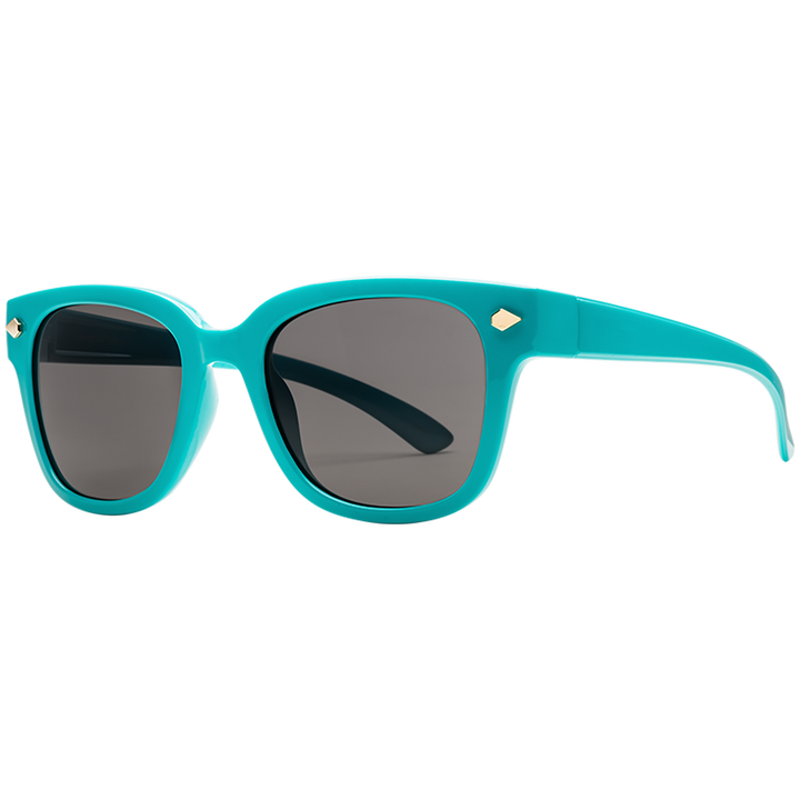 Volcom Freestyle Sunglasses - Women's Gloss Aqua/Gray