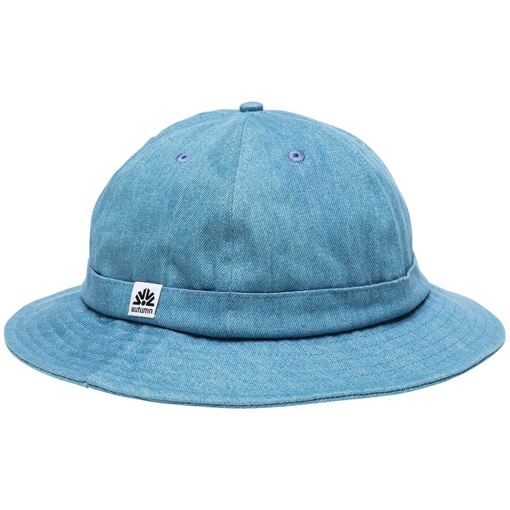 Autumn Bell Bucket Hat Blue Denim