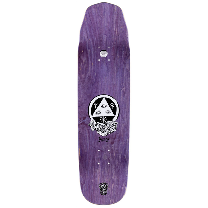 Welcome Peregrine on Wicked Queen White 8.6 Skateboard Deck