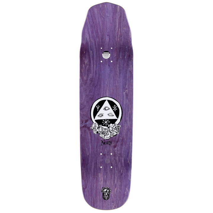 Welcome Peregrine on Wicked Queen White 8.6 Skateboard Deck