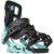 Flow Fuse Hybrid Snowboard Bindings 2023 Black Aqua