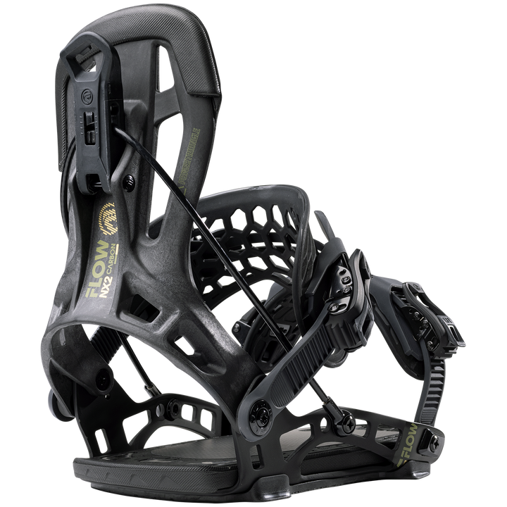 Flow NX2 Carbon Fusion Snowboard Bindings 2023 Graphite