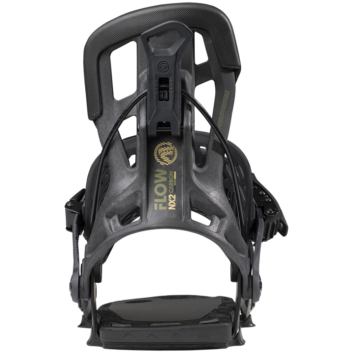 Flow NX2 Carbon Fusion Snowboard Bindings 2023 Graphite
