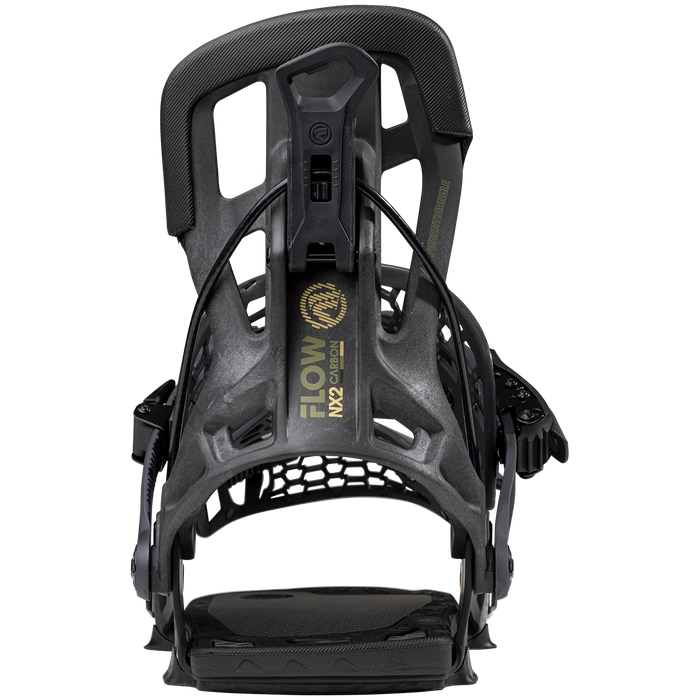 Flow NX2 Carbon Hybrid Snowboard Bindings 2023 Graphite