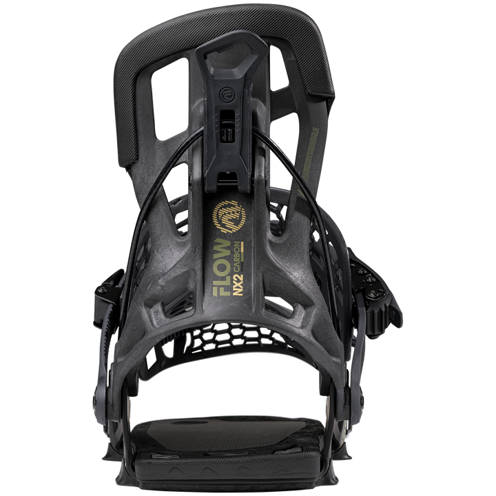 Flow NX2 Carbon Hybrid Snowboard Bindings 2023 Graphite
