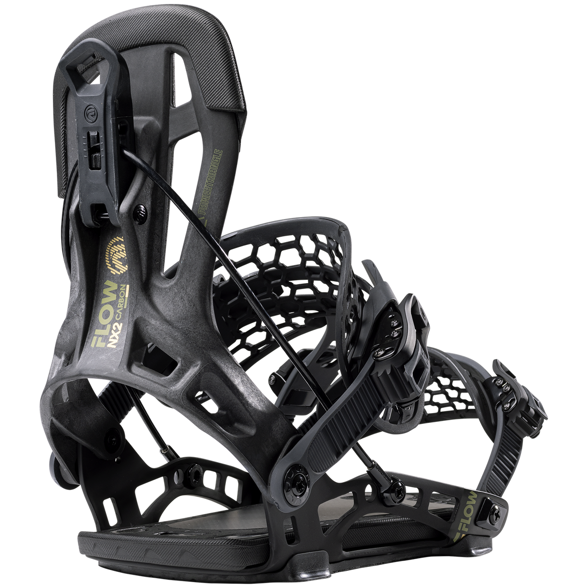 Flow NX2 Carbon Hybrid Snowboard Bindings 2023 Graphite