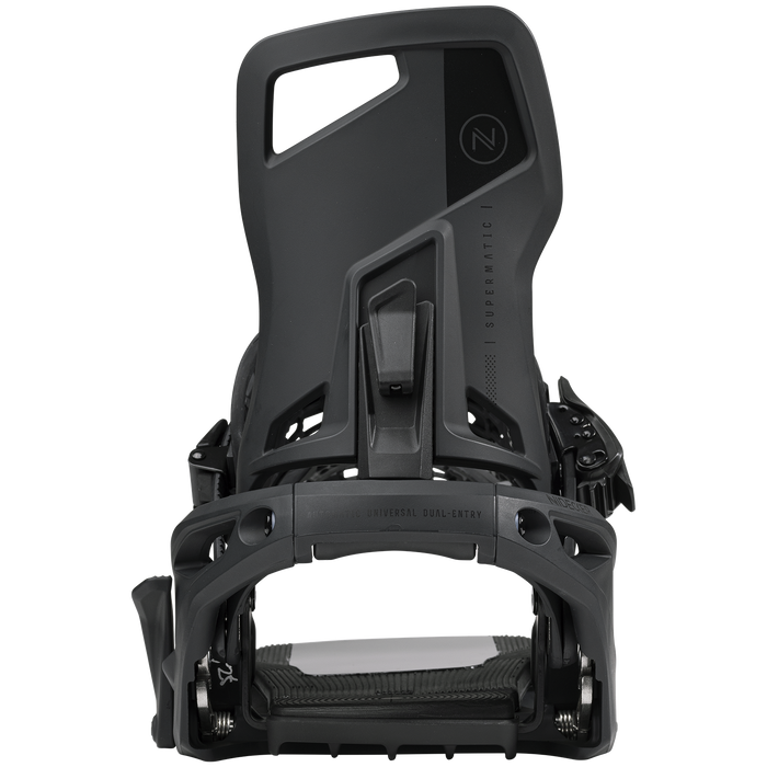 Nidecker Supermatic Snowboard Bindings 2023 Black